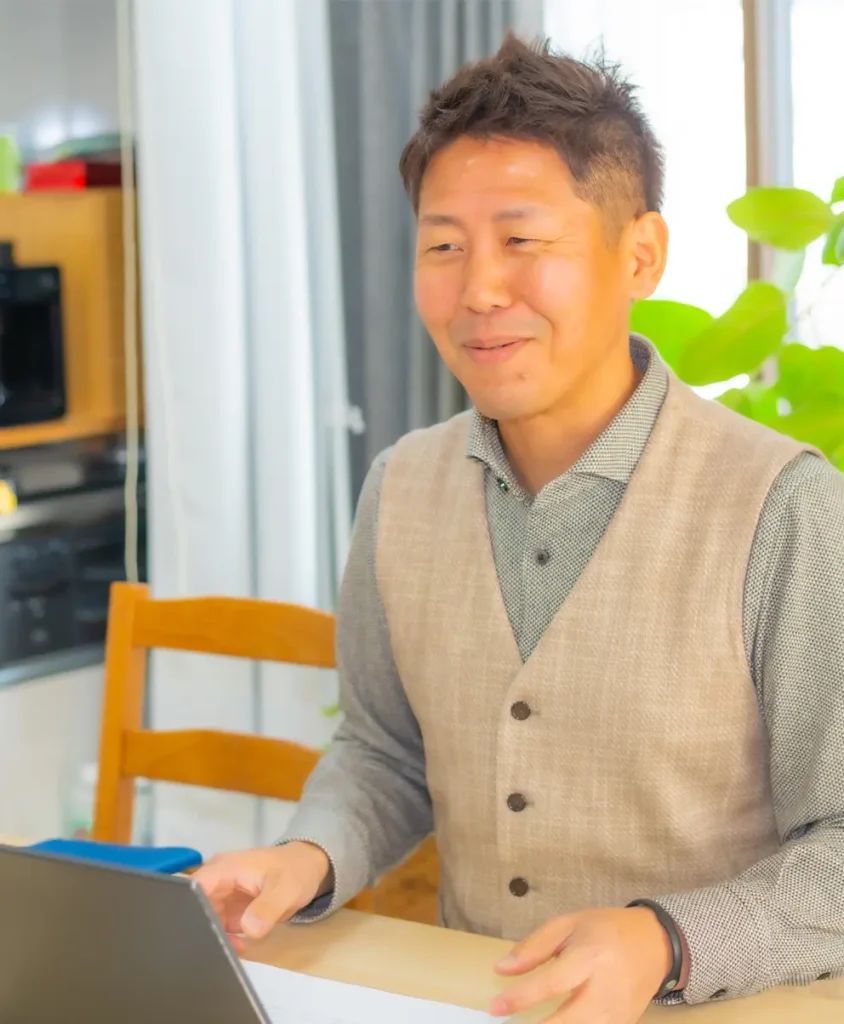 代表取締役社長　久原 一真の写真